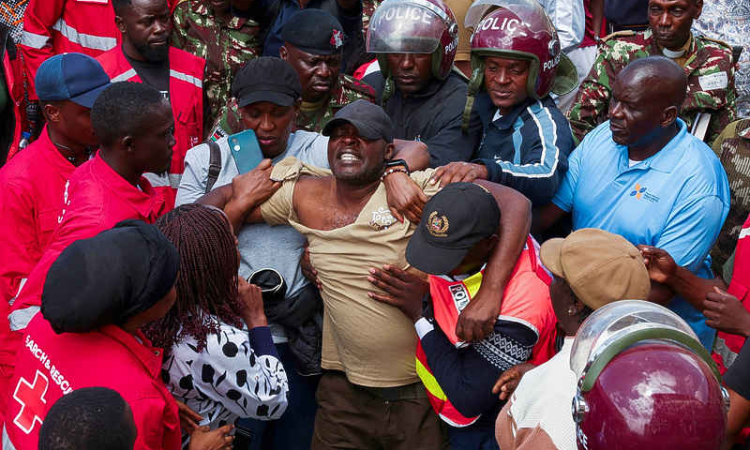 Kenyan girls' school fire kills 16 students, injures 79